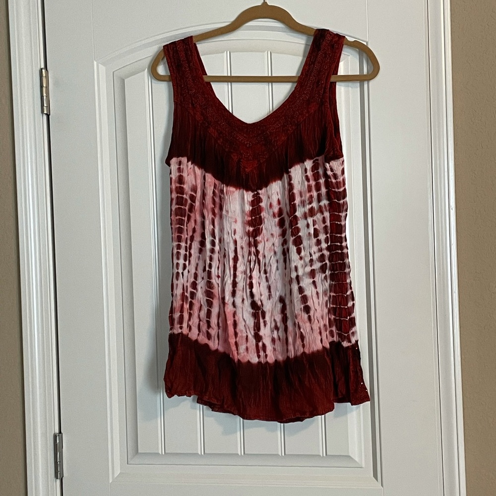 Maroon tunic